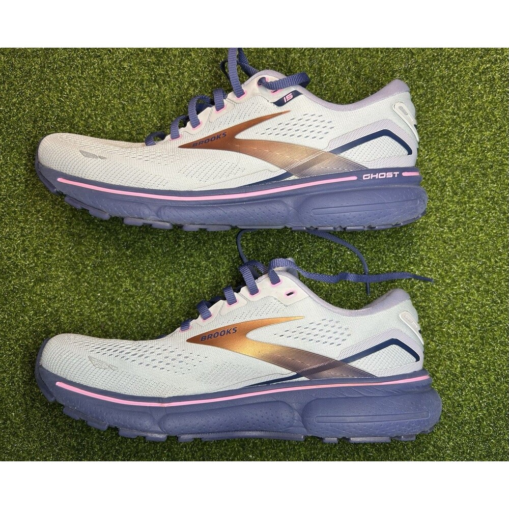 Brooks Ghost 15 Women's Size 10 B (Medium) Running Shoes Spa Blue Copper Trainer